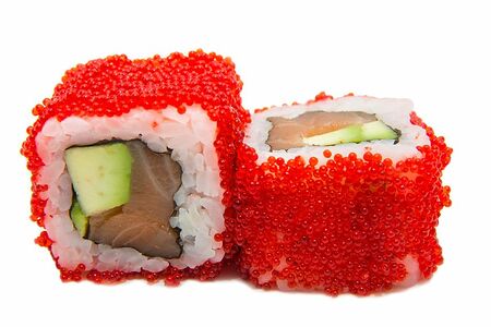 Ролл Калифорния с лососем