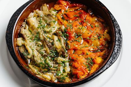 Запеченые овощи Эскаливада