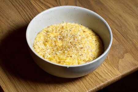 Пшённая каша с тыквой и грецкими орехами