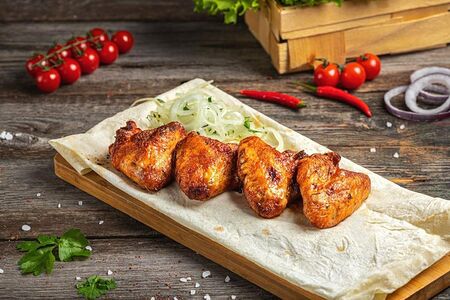 Шашлык из куриных крылышек