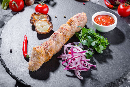 Шашлык из бараньих семенников