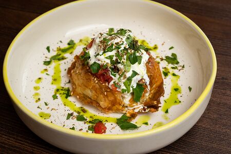 Бурекас с сыром и зеленью