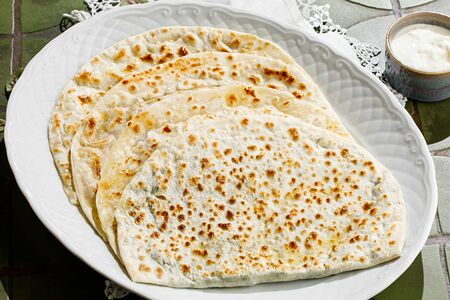 Кутабы с картофелем