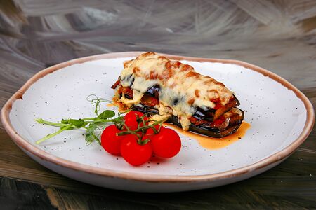 Слоеные баклажаны с мясом