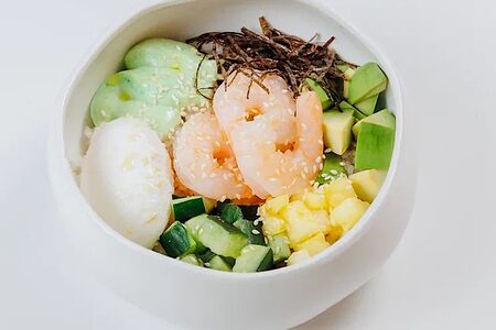 Поке с креветкой