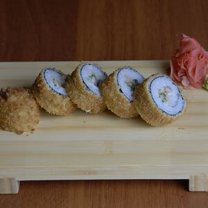 Жареный ролл Унаги фурай 6 шт