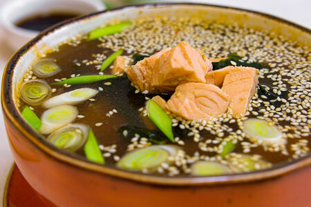 Суимоно с лососем