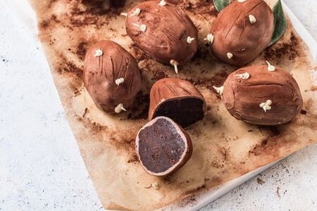 Пирожное Картошка в темном шоколаде