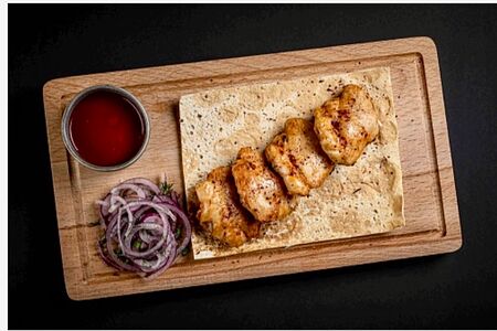 Шашлык из куриного бедра