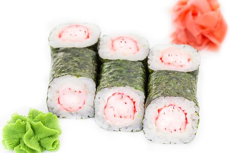 Ролл с крабом