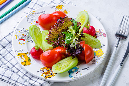 Овощи свежие для детей