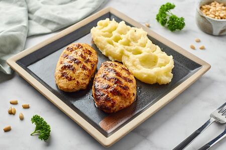 Котлеты куриные с картофельным пюре