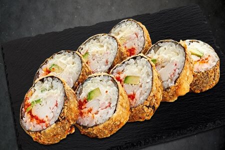 Калифорния темпура жареный