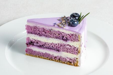 Тортик Черника-лаванда
