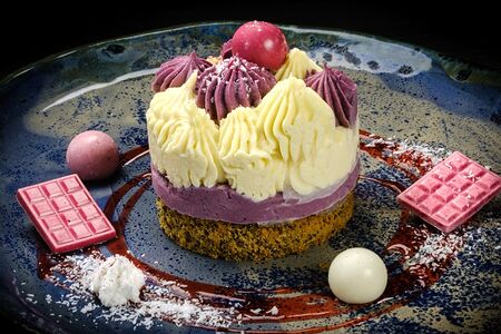 Чернично Шоколадный чизкейк