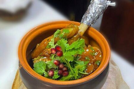 Хашлама с печеными овощами