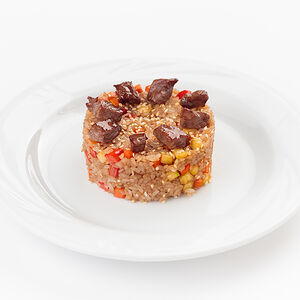 Рис с говядиной