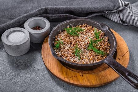 Гречка с пармезаном