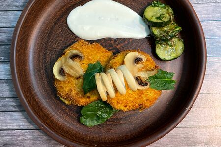 Картопляники с грибами