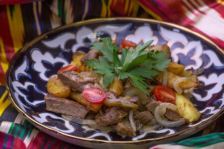 Джиз-быз с бараниной