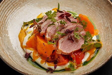 Салат с уткой