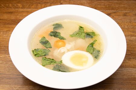 Домашний куриный суп