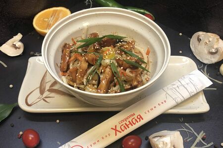 Блюдо №206 Удон с мясом