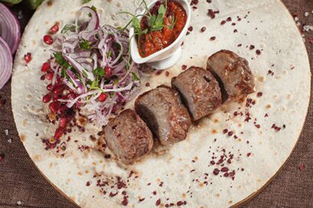 Шашлык из бараньей мякоти