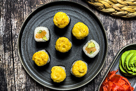 Мак Авокадо-лосось запечённый