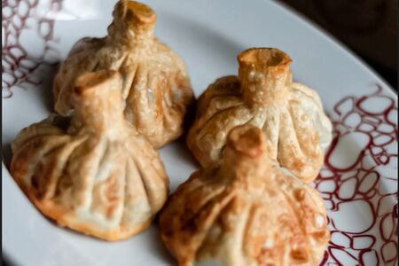 Хинкали жареные