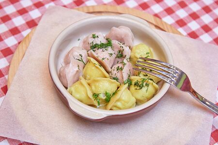 Пельмени из мяса птицы