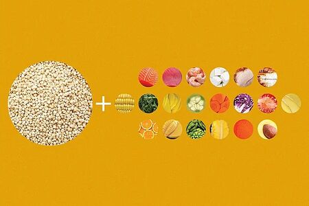 Конструктор поке на основе киноа