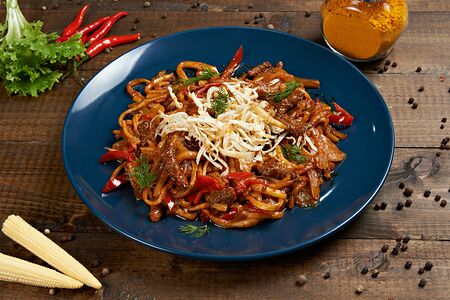 Лагман жареный Халяль