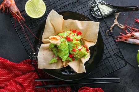 Креветки Васаби