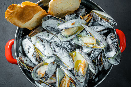 Мидии Сливки-трюфель