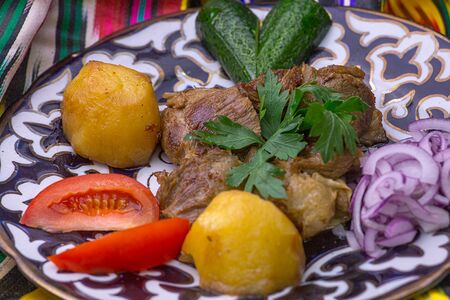 Казан-кебаб из говядины