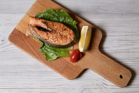 Стейк из семги