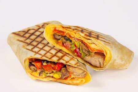 Буррито с пеперони и гуакамоле маленькое