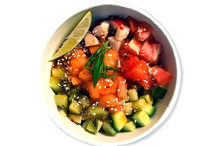 Поке с Лососем