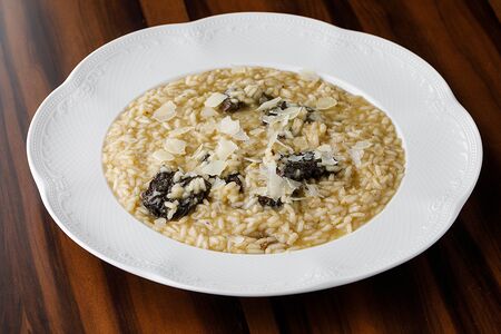 Ризотто со сморчками