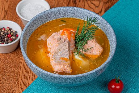 Уха из семги