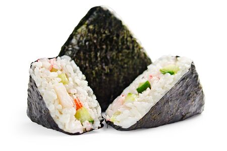 Онигири Креветка с крабом