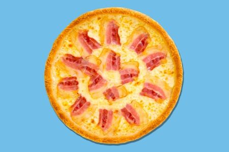 Пицца карбонара