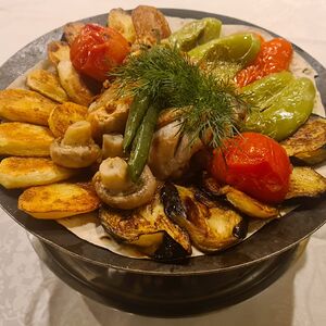 Садж-кебаб из курицы