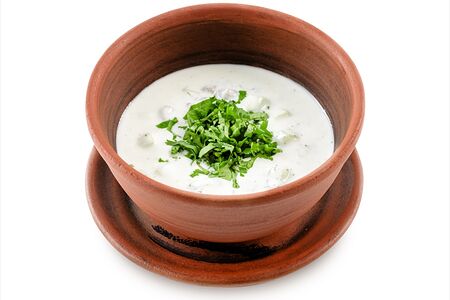 Окрошка с говядиной