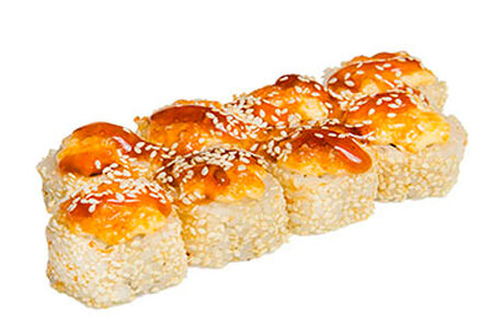 Запеченный ролл Масу маки