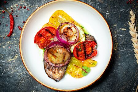 Овощи на костре