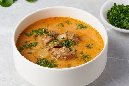 Палоц (суп-гуляш из баранины)