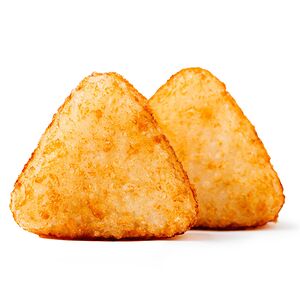 Онигири жареный с креветкой