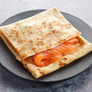 Блин с сёмгой